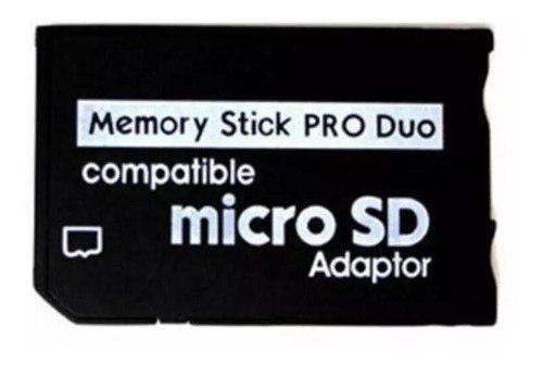 Adaptador De Memoria Micro Sd Tf A Pro Duo Para Psp