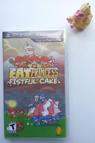 Fat Princess Fistfull Of Cake Play Station Psp Garantizado