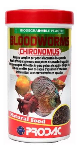 Blood Worms Larvas Rojas Lioflizadas Prodac 20g