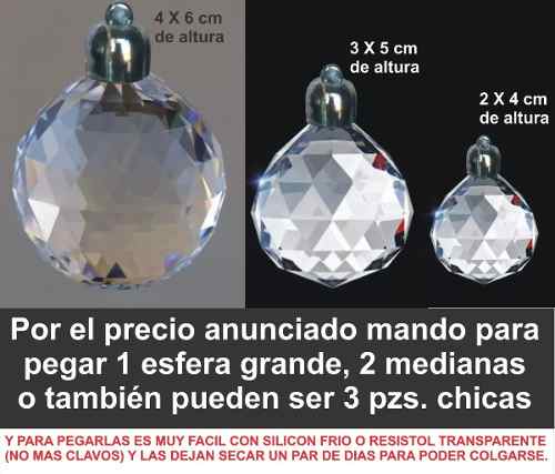 Esferas Navideñas De Cristal Cortado 4 Cm. Doradas Y Plata