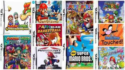 Mario Kart Nintendo Ds, Pack 10 Juegos, Para Android