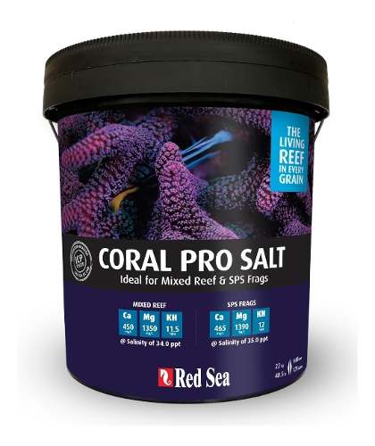 Sal Para Acuarios Marinos Red Sea Coral Pro 22 Kilos