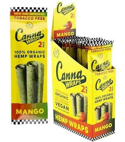 1 Pc Papel Liar Canna Wraps Mango 100% Original