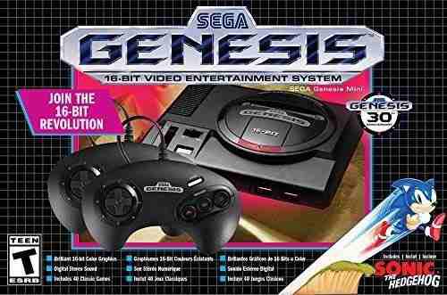 Consola Sega Genesis Mini Classics Edition 42 Juegos