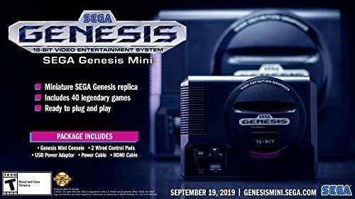 Consola Sega Genesis Mini Classics Edition Nueva Y Sellada