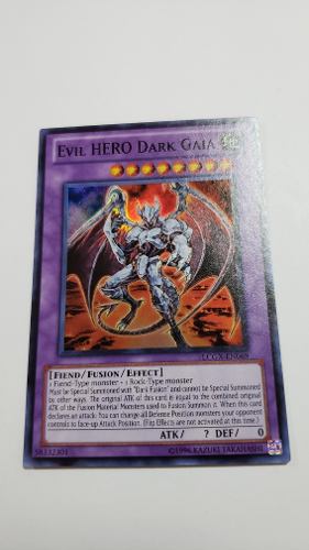 Evil Hero Dark Gaia Super Raro Yugioh Lcgx