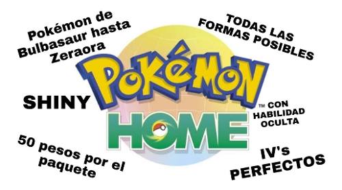 Pokémon Home Pokédex Completa Ivs Perfectos De Kanto A