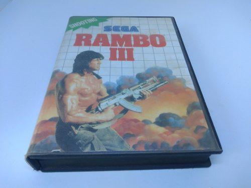 Rambo 3 Sega Master System