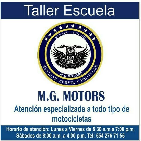 TALLER ESCUELA MG MOTORS