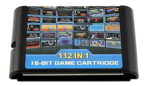 Tarjeta De Juego 112 In One Game Cartridge Para Retroad Sega