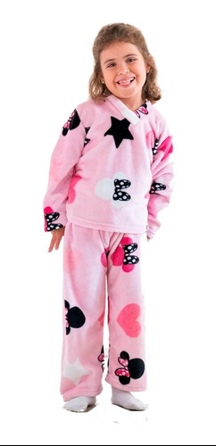 Pijama Sudadera Pantalon Termica Bebe Niña Minnie Mouse