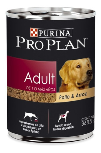 Purina Proplan Adult 10 Latas Alimento Para Perro Adulto