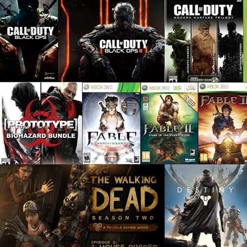 11 Juegos Xbox 360 ¡¡oferta!!
