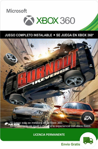 Burnout Revenge Xbox -- Envío Gratis --
