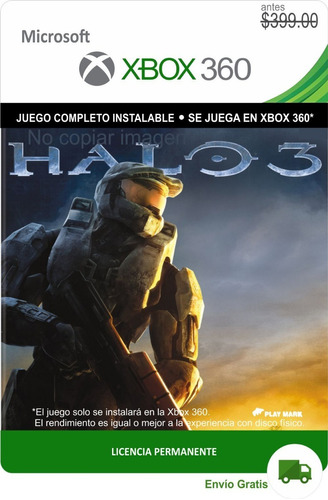 Halo 3 Xbox 360 -- Permanente --