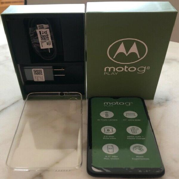 Motorola g8 Play nuevo en caja! Factura a mi nombre y 1 año