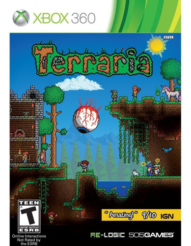 Terraria Xbox 360 Nuevo