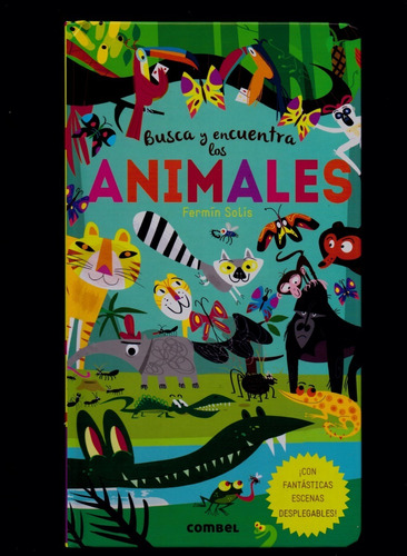 Busca Y Encuentra Los Animales. (libro Infantil)