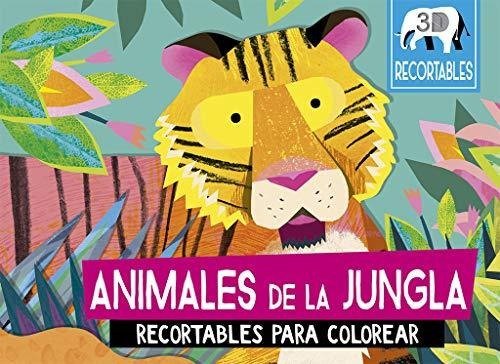 Libro Animales De La Jungla (recortables 3d): Recortables