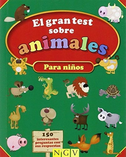 Libro El Gran Test Sobre Animales - Nuevo
