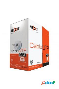 Nexxt Solutions Bobina de Cable Cat6 UTP Macho, 305 Metros,