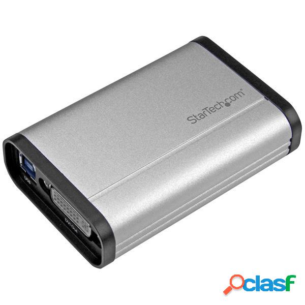StarTech.com Capturadora de Video DVI, USB 3.0, 1080
