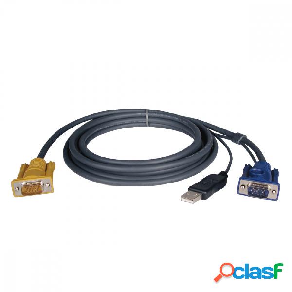 Tripp Lite Cable Switch KVM P776-010, VGA (D-Sub) - HD15 M,