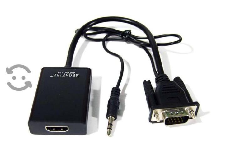 Cable adaptador de VGA a HDMI VGA Macho A HDMI