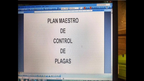 Plan Maestro Para El Control De Plagas