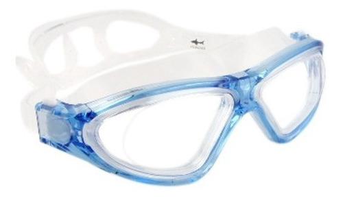 Goggles Para Adulto Modelo Triatlon Azul Marca Escualo