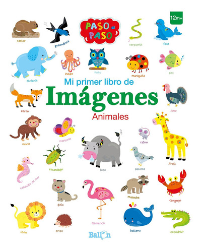 Libro Mi Primer Libro De Imágenes Animales - Nuevo