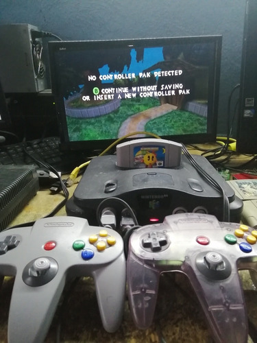 Nintendo 64 + 2 Controles + 4 Juegos