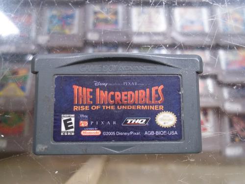 The Incredibles Rise Of The Underminer Game Boy Advance Gba