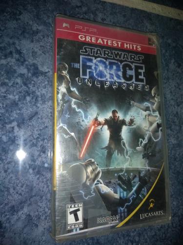 Psp Playstation Portable Juego Star Wars Force Unleashed New