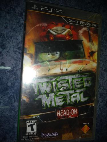 Psp Playstation Portable Juego Twisted Metal Head-on Nuevo