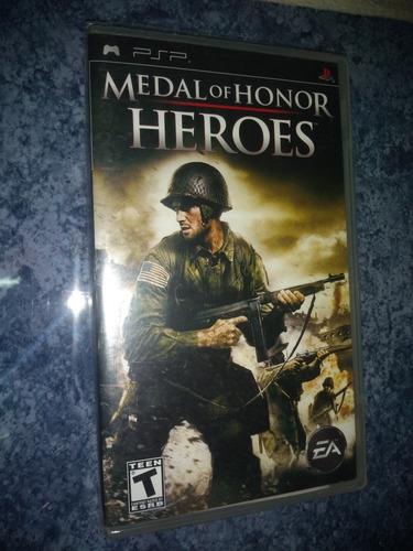 Psp Playstation Portable Medal Of Honor Heroes Nuevo Sellado