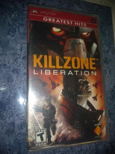 Psp Playstation Portable Video Game Killzone Liberation New