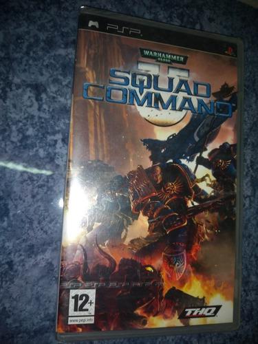 Psp Playstation Portable Video Game Squad Command Nuevo