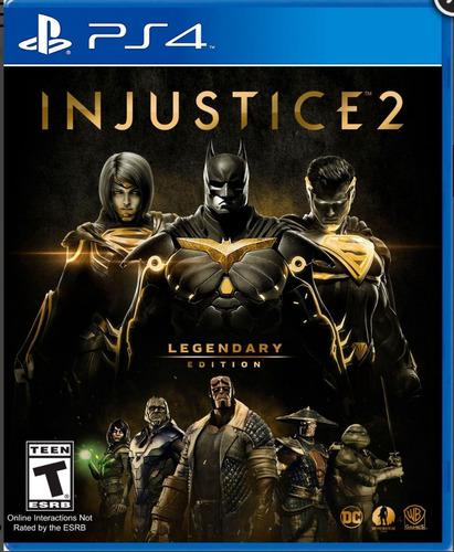 Juego Ps4 Injustice 2 Legendary Edition Excelente Condición