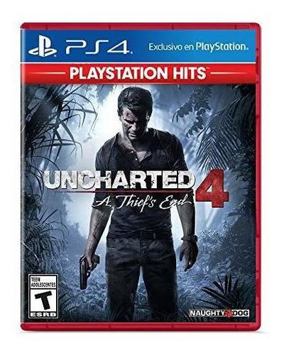 Juego Uncharted 4: A Thief's End Para Playstation 4 Nuevo