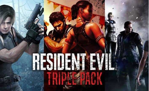 Resident Evil Pack: 4, 5 Y 6