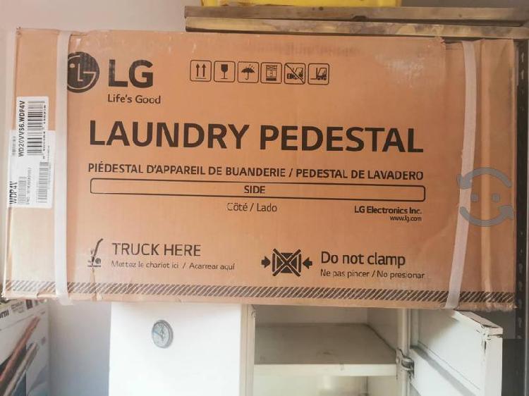 pedestal de lavadora LG
