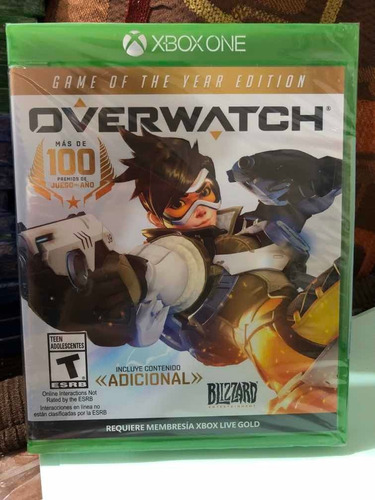Overwatch Game Of The Year Edition Nuevo Sellado Xbox One