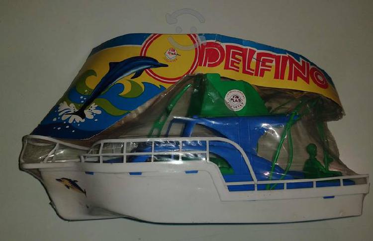 Barco guardacostas delfino fantasias plasticas mex