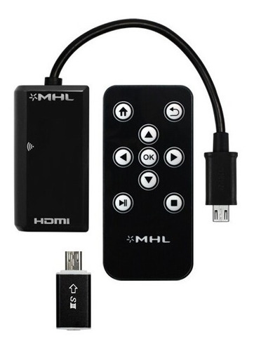 Cable Convertidor Micro Usb A Hdmi Adaptador Y Control Tv