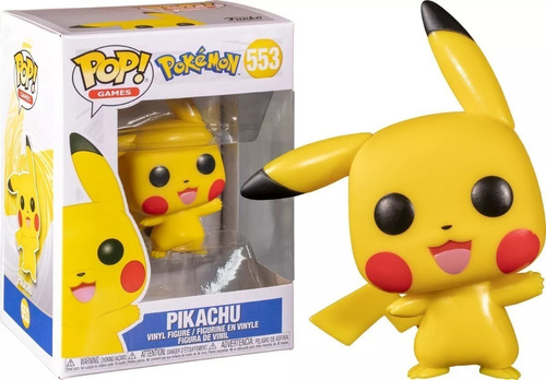 Funko Pop! Games: Pokemon - Pikachu Waving #553