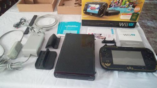 Nintendo Wii U Edicion Zelda + 64gb + 28 Juegos Instalados