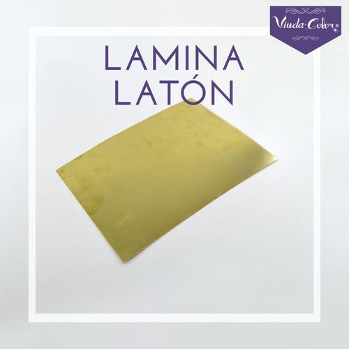 Lamina De Laton Calibre 24 20 X 30cm