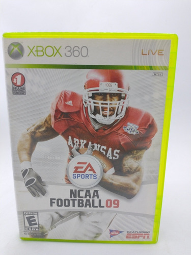 Ncaa Football 09 Xbox 360 En Gordito Coleccionables