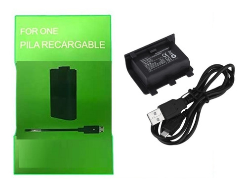 Bateria Recargable Y Cable Para Control Xbox One